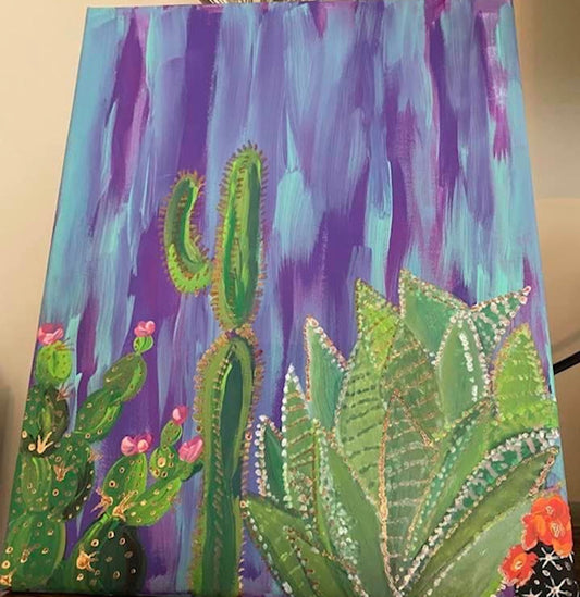 "Cactus Craze 2" 8 x 10 photo archival quality print