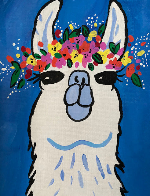 "Save the Drama for your LLama" 8 x 10 photo archival quality print